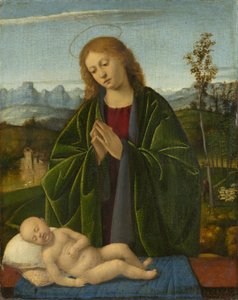 Madonna Adoring the Child, c.1520